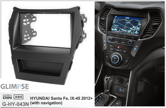 Hyundai Santa Fe 2012 on PE with Factory Navigation Trim
