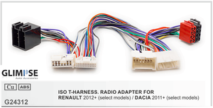 RENAULT 2012+ (select models) / DACIA 2011+ (select models) ISO T-Harness