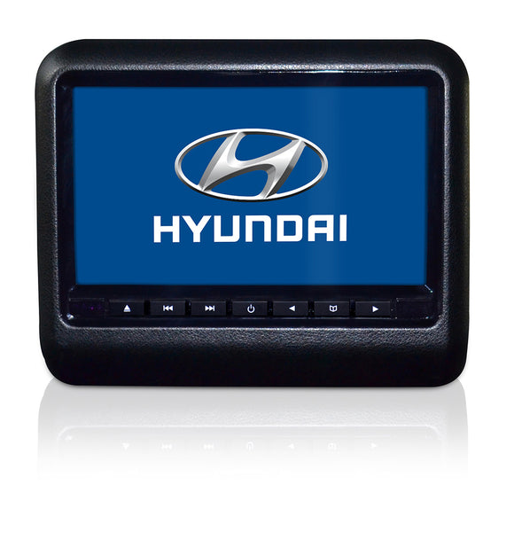 Hyundai 9 inch Roof DVD Grey/Black kit with 2 x headphones