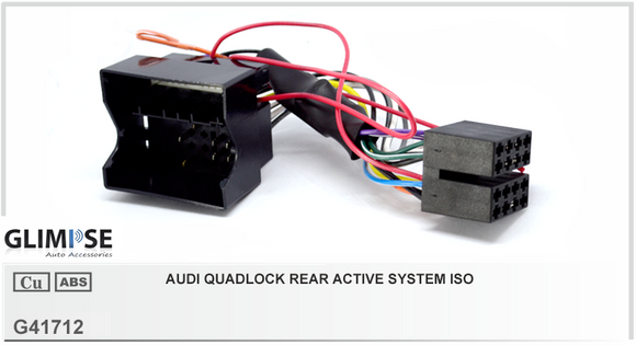 Audi Quadlock Rear Active System ISO