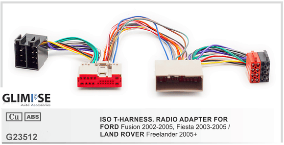 FORD Fusion 2002-2005 Fiesta 2003-2005 / LAND ROVER Freelander 2005+ ISO T-Harness