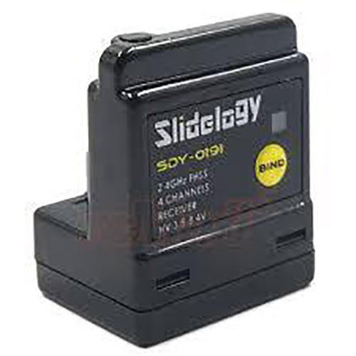 Slidelogy 2.4GHz 4-Channel FHSS-4/FHSS-3 Receiver (Sanwa 482 Compatible)
