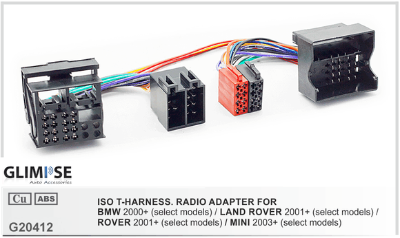 BMW 2000+ (select models) / LAND ROVER 2001+ (select models) / ROVER 2001+ (select models) / MINI 2003+ (select models) ISO T-Harness