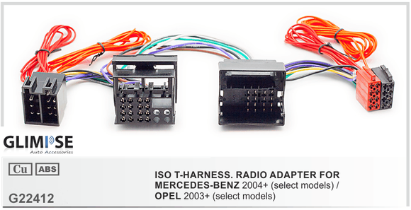 MERCEDES-BENZ 2004+ (select models) / OPEL 2003+ (select models) ISO T-Harness
