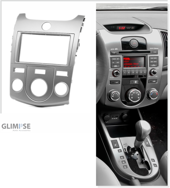KIA Cerato (TD) Forte (TD) Naza Forte 2009-2012  (Manual Air-Conditioning) (Silver) Trim