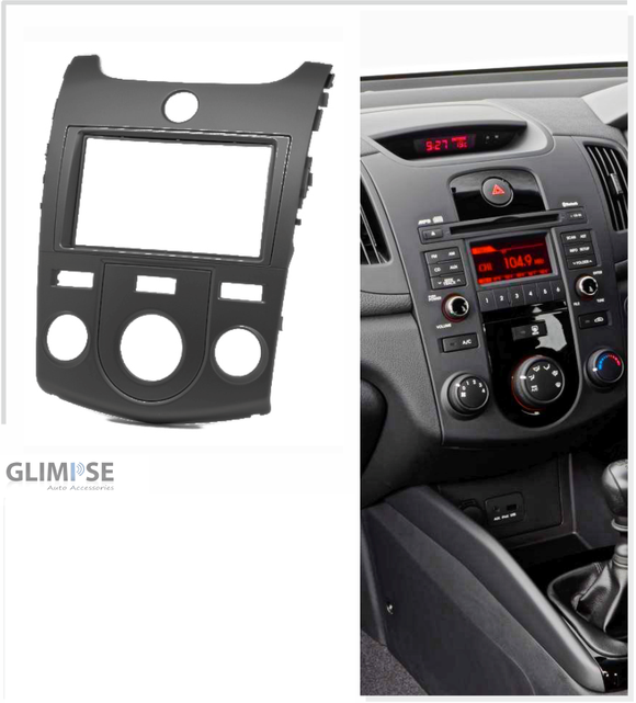 KIA Cerato (TD) Forte (TD) Naza Forte 2009-2012  (Manual Air-Conditioning) (Black) Trim