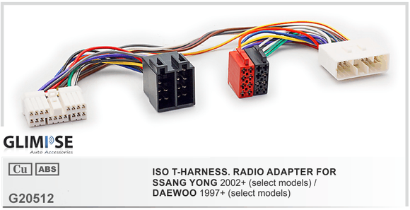 SSANGYONG 2002+ (select models) / DAEWOO 1997+ (select models) ISO T-Harness