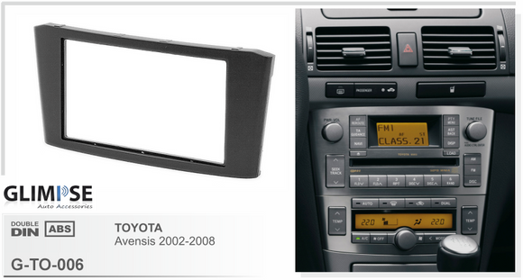TOYOTA Avensis 2002-2008 178*100mm Black Trim Trim