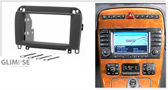 MERCEDES-BENZ CL-klasse (C215) 2002-2006 S-klasse (W220) 2002-2006 (Black) Trim
