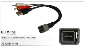 Nissan Factory AUX and USB Adapter