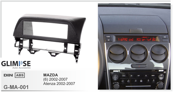 MAZDA (6) Atenza 2002-2007 (Black) Trim