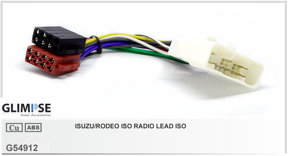 Isuzu/Rodeo ISO Radio Lead ISO