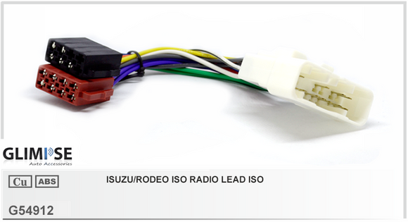 Isuzu Rodeo Radio Isuzu ISO – Glimpse Auto Accessories