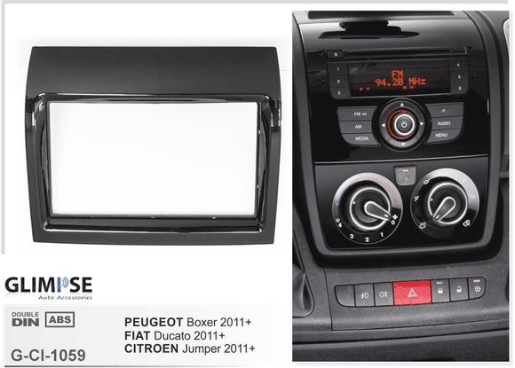 CITROEN Jumper 2011 on / PEUGEOT Boxer 2011 on / FIAT Ducato 2011 on (Piano black) Trim